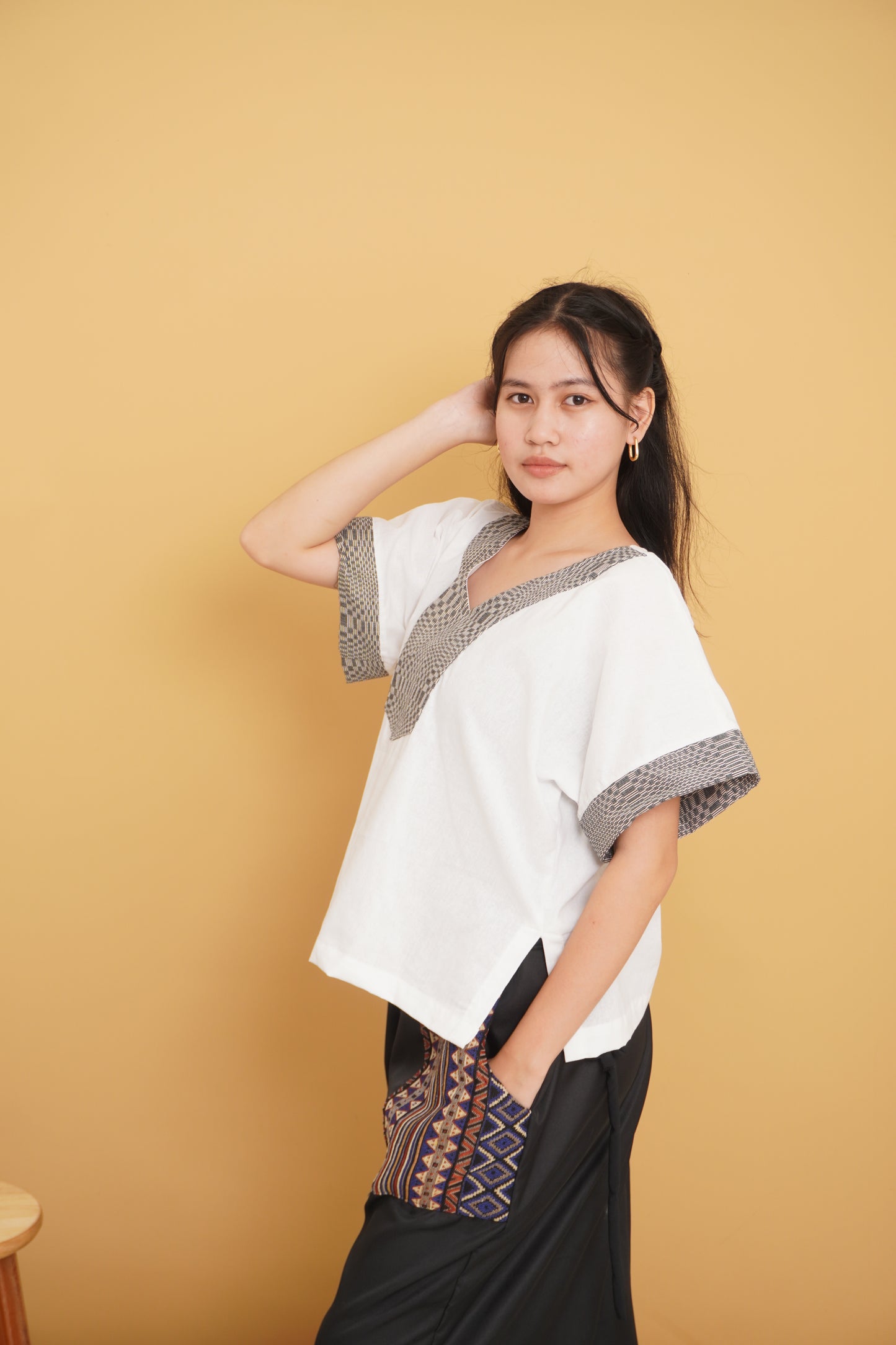Ate breathable blouse