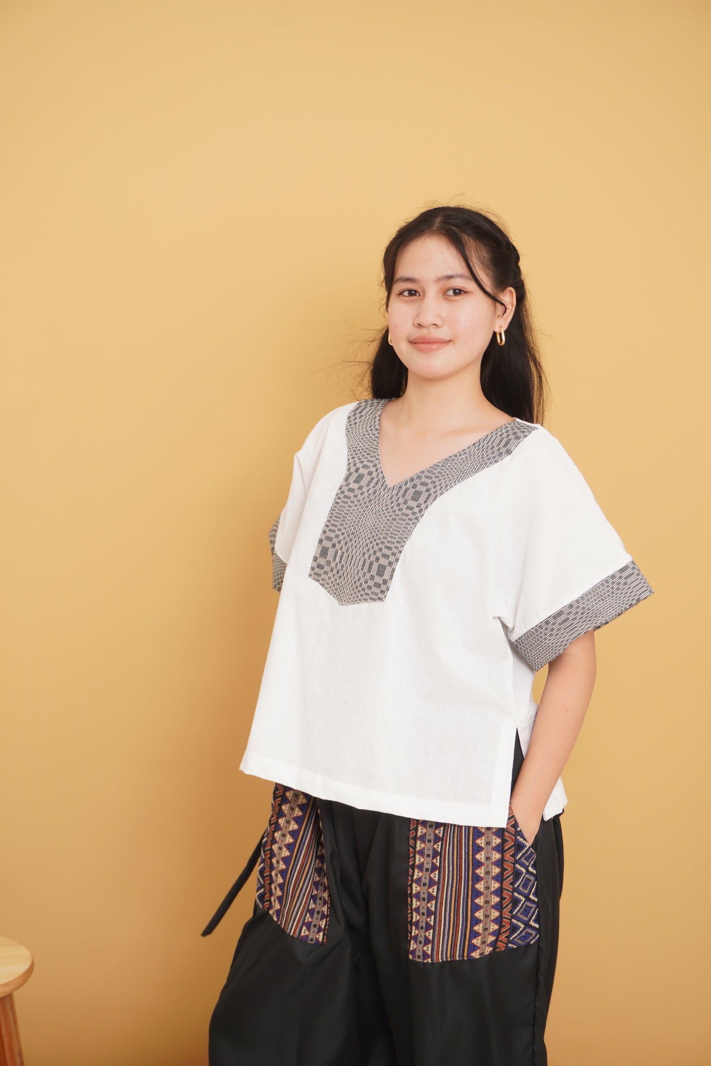 Ate breathable blouse